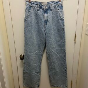 Abercrombie & Fitch Light Blue Women's Flare Jeans